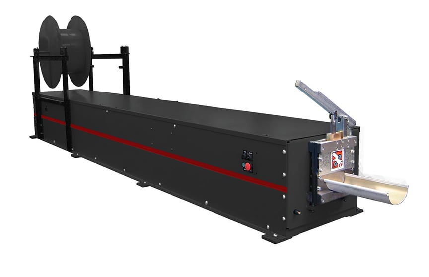 BGA-Half-Round-Gutter-Machine