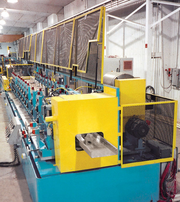 Bradbury Structural Steel Framing Equipment with Auto Gauging