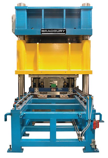 Bradbury HD Cavity Press for Garage Door Production